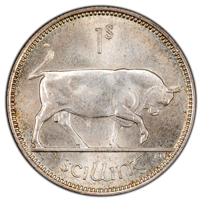 Ireland 1930 Shilling SIlver Coin - Uncirculated