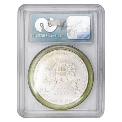 SOLD United States 2000 1oz .999 Fine Silver American Silver Eagle - PCGS Ground Zero Recovery