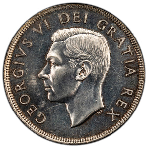 SOLD Canada 1949 $1 Silver Dollar Coin - Uncirculated