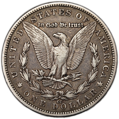 SOLD United States 1890-CC Carson City $1 Morgan Silver Dollar Coin