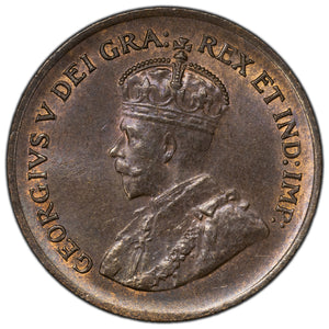 SOLD Canada 1934 1 Small Cent Coin - AU/UNC