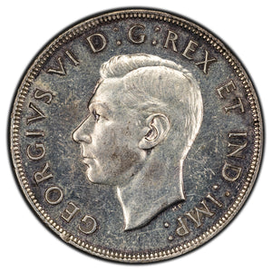 SOLD Canada 1947 Blunt 7 $1 Silver Dollar Coin