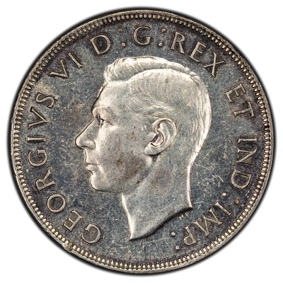 SOLD Canada 1947 Blunt 7 $1 Silver Dollar Coin