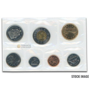 Canada 2012 7-Coin PL Proof-Like Mint Coin Set - Plastic Only