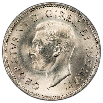 Canada 1942 5 Cents Nickel Coin - ICCS MS-65