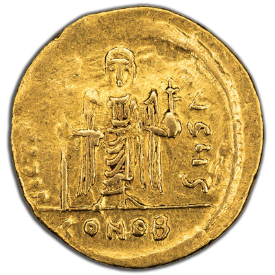 SOLD Ancient Rome Phocas AD 607-610 AV Solidus Coin SB #620