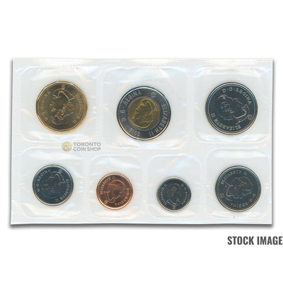 Canada 2012 7-Coin PL Proof-Like Mint Coin Set - Plastic Only