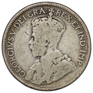 SOLD Canada 1915 25 Cents Quarter Silver Coin - Key Date