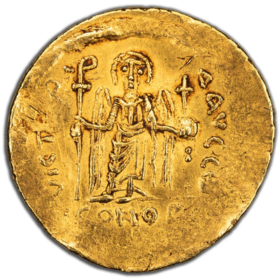 SOLD Ancient Rome Maurice AD 583-601 AV Solidus Coin SB #478