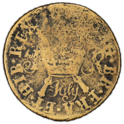 Ireland 1690 June 30 Pence Half Crown Gun Money Coin S-6580
