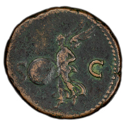 Ancient Rome AD 65 Nero AE As RIC #312 12.10g