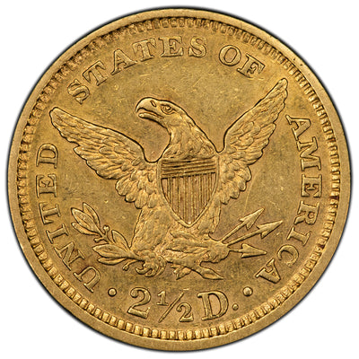 SOLD United States 1878 $2 1/2 Quarter Eagle Gold Coin