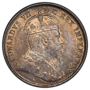 SOLD Canada 1902 5 Cents Silver Coin - Choice Uncirculated