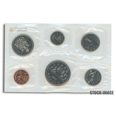 Canada 1977 SWL 6-Coin PL Proof-Like Mint Coin Set - Envelope + COA