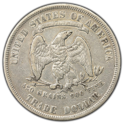 SOLD United States 1877 $1 Trade Dollar Silver Coin