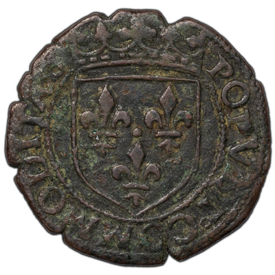 Italy Aquila 1501-03 Louis XII Cavallo Coin