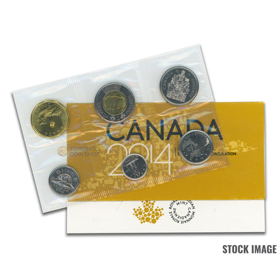 Canada 2014 6-Coin PL Proof-Like Mint Coin Set - Original RCM Packaging