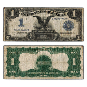 SOLD United States 1899 $1 Silver Certificate "Black Eagle" Note