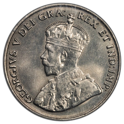 Canada 1930 5 Cents Nickel Coin - ICCS MS-64