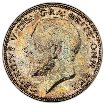 SOLD Great Britain 1927 Half Crown Proof Silver Coin KM #835