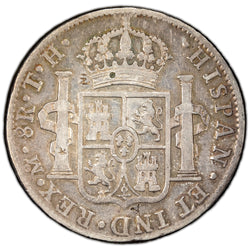 Mexico 1806 Mo-TH 8 Reales Silver Coin - Chop Marks