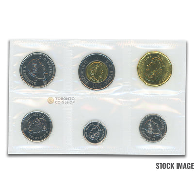 Canada 2014 6-Coin PL Proof-Like Mint Coin Set - Plastic Only