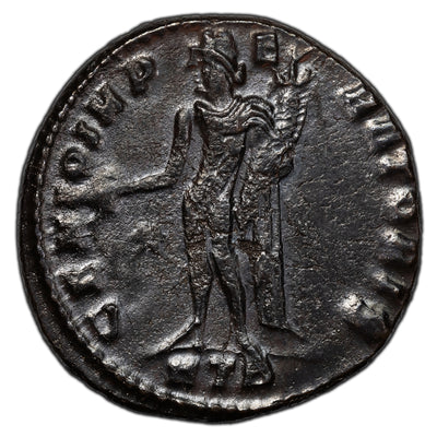 SOLD Ancient Rome 310 AD Maximinus Follis Heraclea RIC 49a