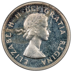 SOLD Canada 1956 $1 Silver Dollar Coin - Gem Proof Like