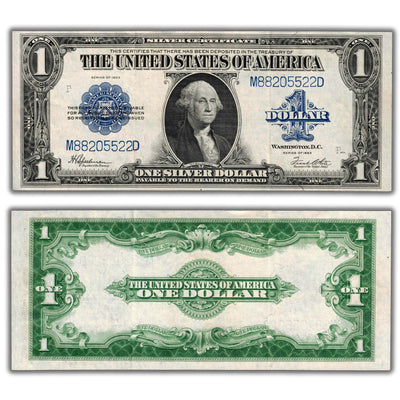 SOLD United States 1923 $1 Silver Certificate Note FR #237 - EF