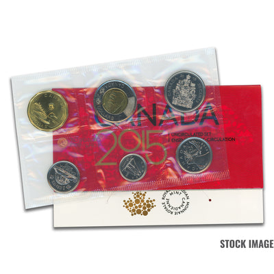 Canada 2015 6-Coin PL Proof-Like Mint Coin Set - Original RCM Packaging