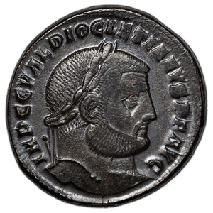 SOLD Ancient Rome 294 AD Diocletian Follis Coin RIC VI 13