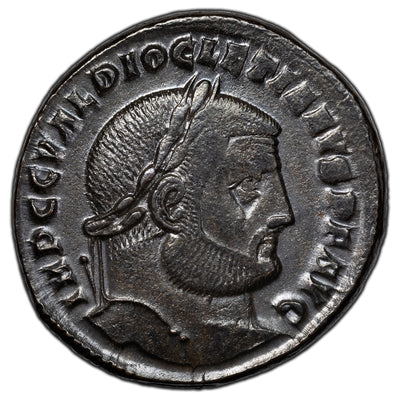 SOLD Ancient Rome 294 AD Diocletian Follis Coin RIC VI 13