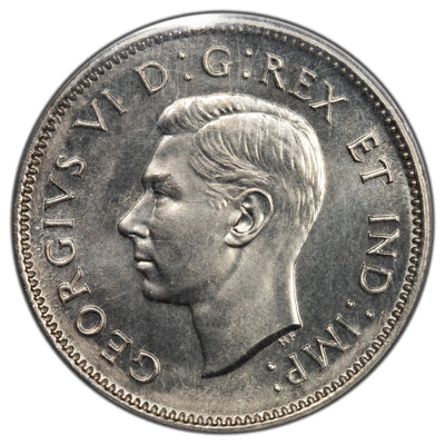 Canada 1937 5 Cents Nickel Coin - ICCS SP-65 Matte Specimen