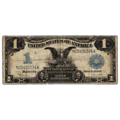 SOLD United States 1899 $1 Silver Certificate Note "Black Eagle" - Circulated (issues)