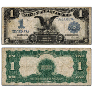 United States 1899 $1 Silver Certificate "Black Eagle" Note