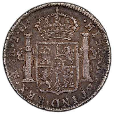 SOLD Mexico 1808 Charles IV Mo-TH 8 Reales Silver Coin