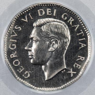SOLD Canada 1949 5 Cents Nickel Coin - PCGS Specimen SP-65