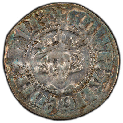 SOLD Great Britain 1279-1307 Class 3g 1d Penny Hammered Silver Coin S-1417 - Robert de Hadelie