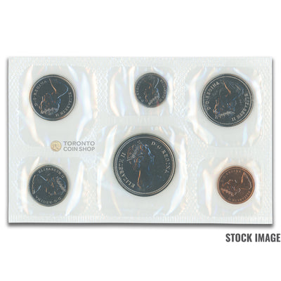 Canada 1977 FWL 6-Coin PL Proof-Like Mint Coin Set - Plastic Only