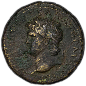 SOLD Ancient Rome Nero AD 66 Sestertius Coin RIC I #568