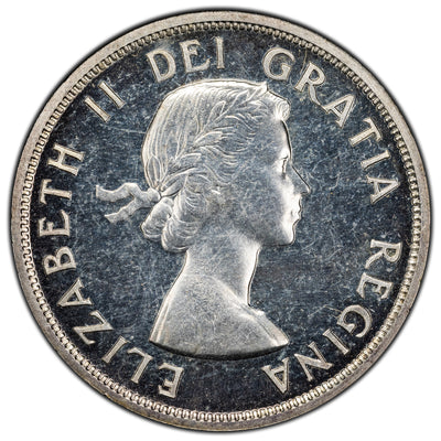 SOLD Canada 1955 $1 Silver Dollar Coin - PL Proof-Like Strike