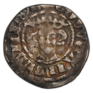 SOLD Great Britain 1299-1301 Edward I One Penny Silver Coin Class 9b