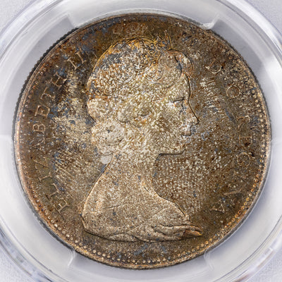 SOLD Canada 1966 Large Beads $1 Silver Dollar Coin - PCGS MS-65 Nice Toning