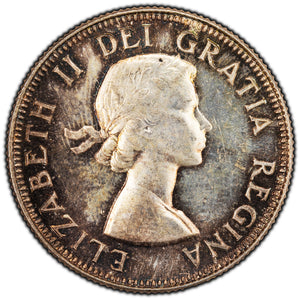 SOLD Canada 1953 NSF 25 Cents Quarter Silver Coin - Choice Uncirculated