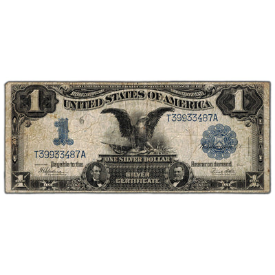 SOLD United States 1899 $1 Silver Certificate "Black Eagle" Note