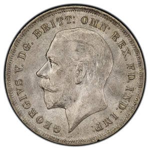 SOLD Great Britain 1935 Crown Silver Coin KM #842 - UNC (obv marks)