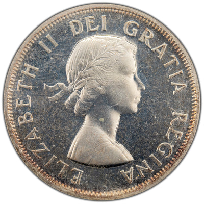 SOLD Canada 1954 50 Cents Half Dollar Proof-Like Silver Coin - ICCS PL-66