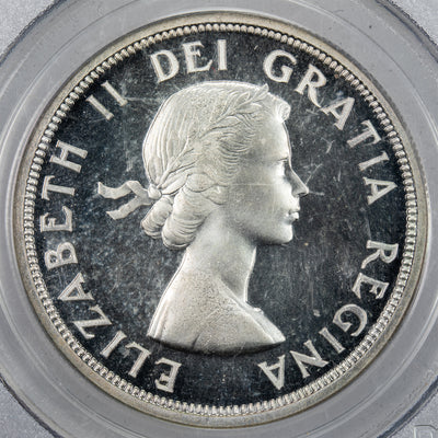 SOLD Canada 1954 $1 Silver Dollar Coin - PCGS Proof-Like PL-66