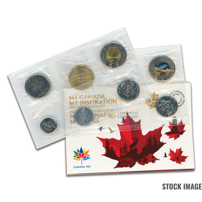 Canada 2017 "My Canada" 8-Coin PL Proof-Like Mint Coin Set - Original RCM Packaging