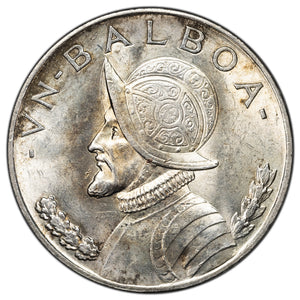 SOLD Panama 1947 1 Balboa Silver Coin